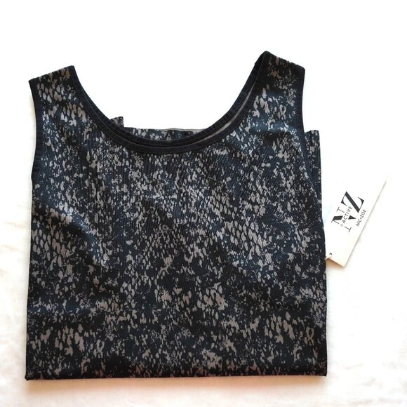 Nic + Zoe Active FlexFit Performance Tank Top XL Animalia NWT - Picture 1 of 10